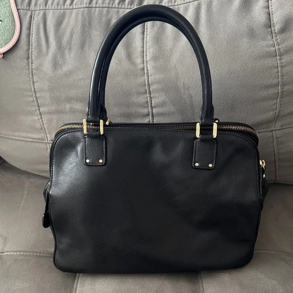 Tory Burch Black Leather Shoulder Bag - Picture 3 of 11